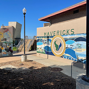 Mavericks mural